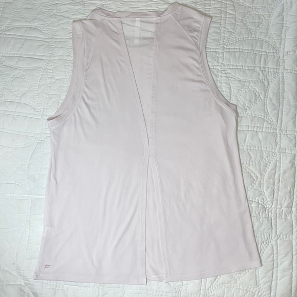 Fabletics Muscle Tank  Tee size L Mesh and split back - Picture 3 of 10